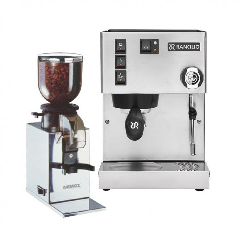 Rancilio Silvia V6 E Last Edition & Nemox Lux