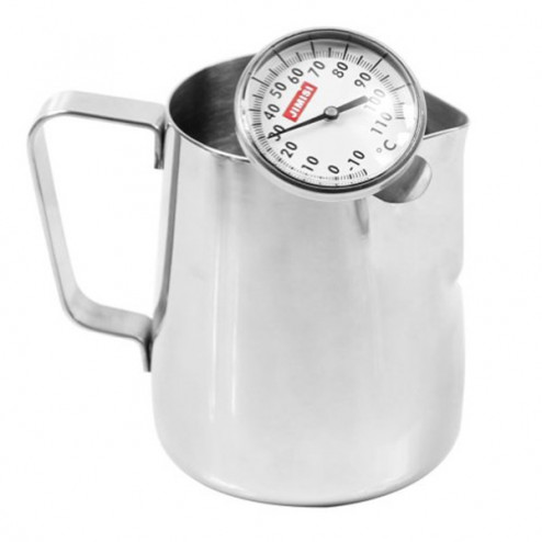 Caffè Italia Milk Pitcher + Milk Thermometer