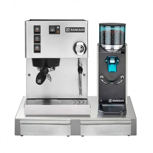 Rancilio Silvia V6 E Last Edition + Rancilio Rocky SD + Rancilio Base BS50