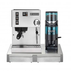 Rancilio Silvia V6 E Last Edition & Rancilio Rocky D + Rancilio Base BS50