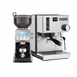 Rancilio Silvia V6 E & Sage the Smart Grinder Pro