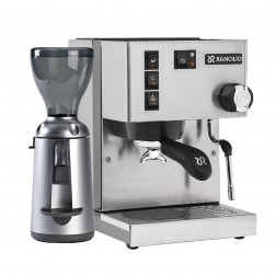 Rancilio Silvia V6 E Last Edition & Nuova Simonelli Grinta AMMT Krom