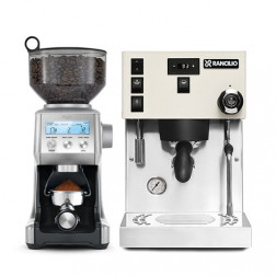 Rancilio Silvia Pro X Vit & Sage the Smart Grinder Pro