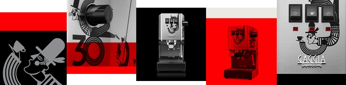 Gaggia Limited Editions kreativa koncept